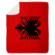 Albania Flag Sherpa Blanket, Size - 100x150cm