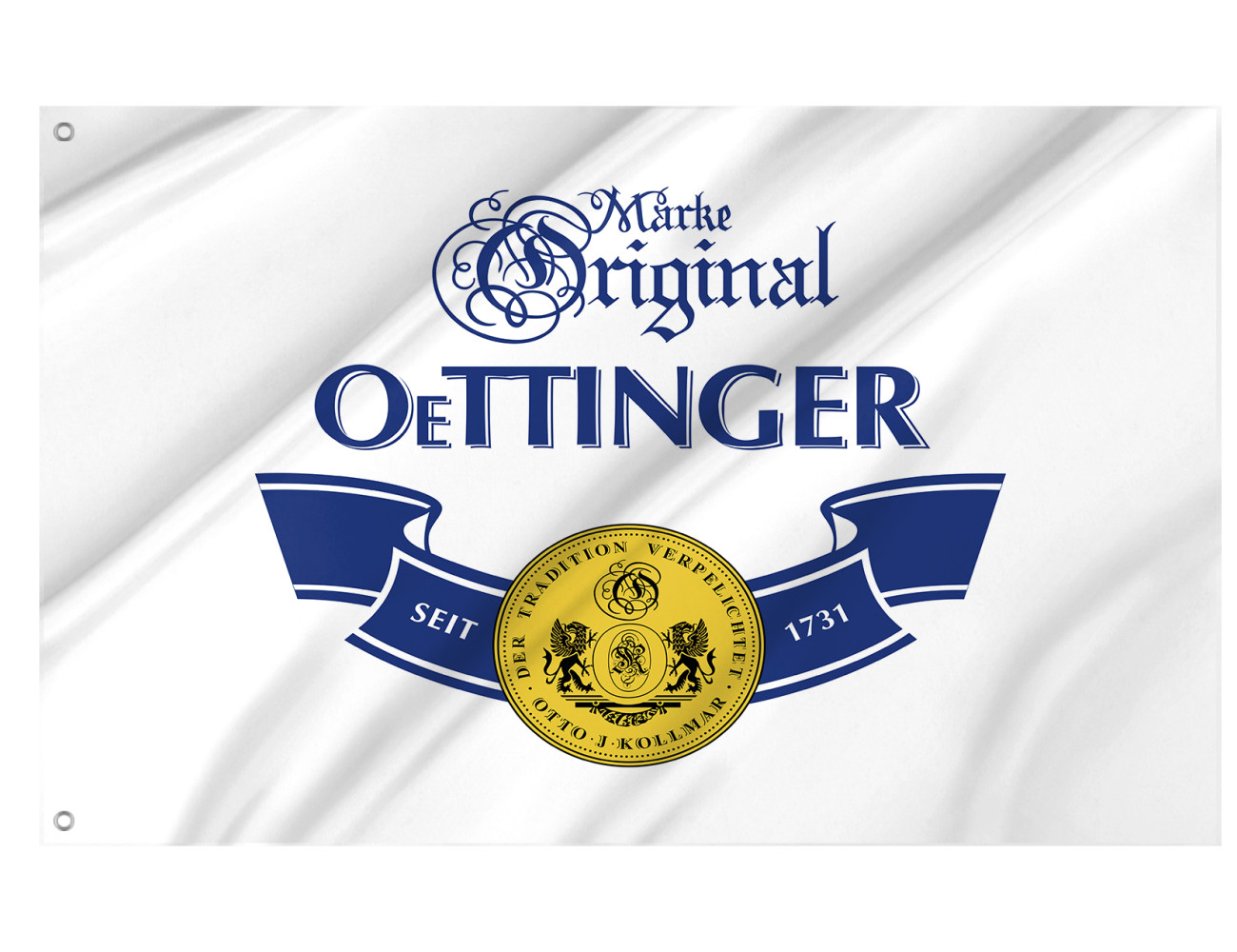 Oettinger Beer Weiß Flagge, BEER--34