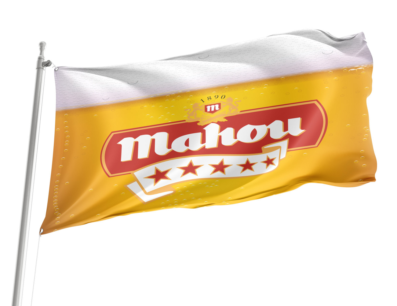 Mahou 1890 Bier Flagge, BEER--32