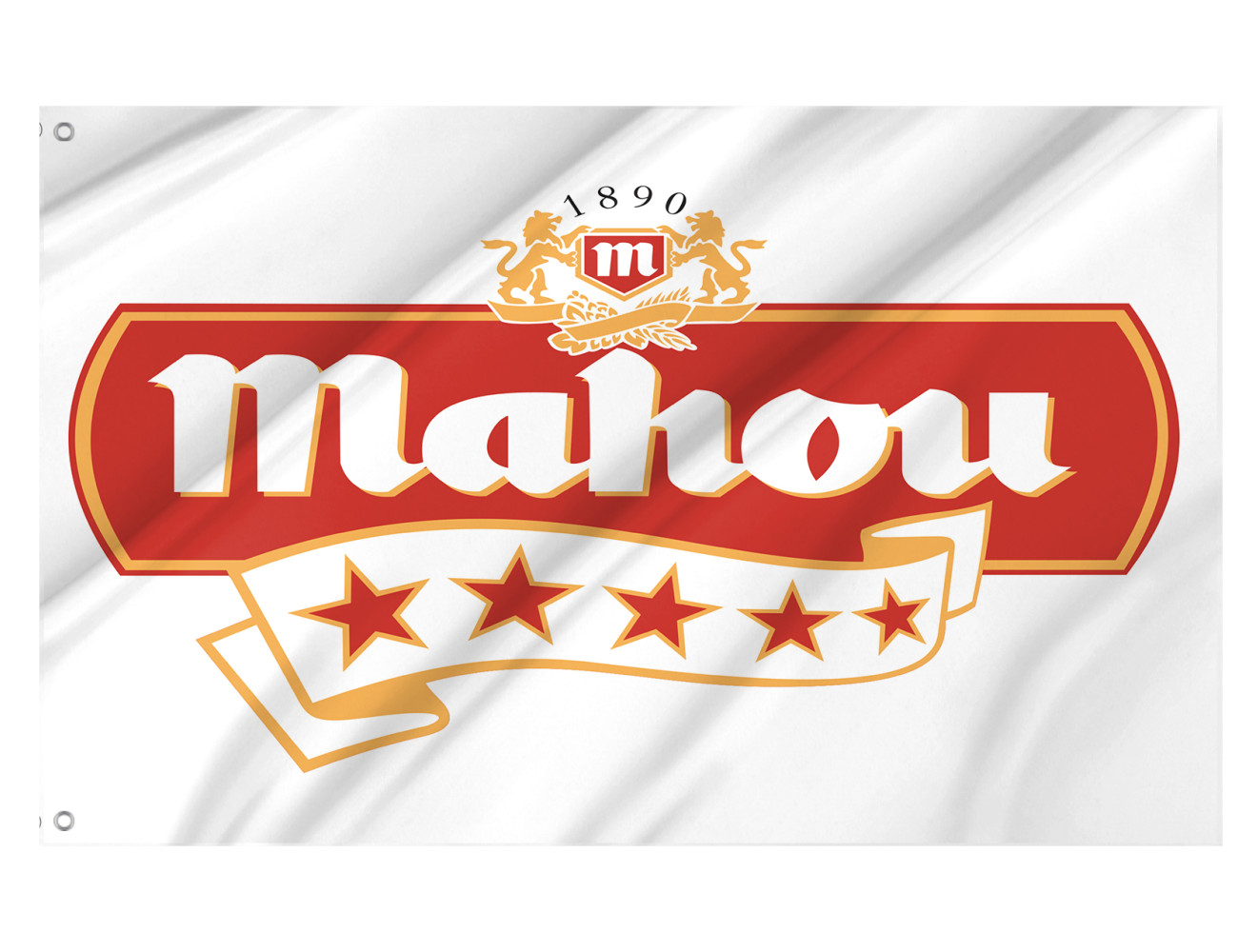 Mahou Bier Weiß Flagge, BEER--30