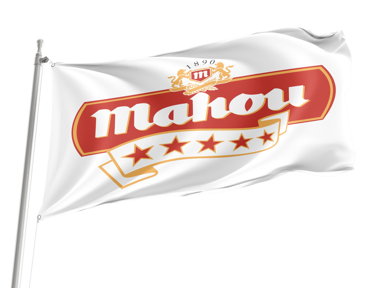 Mahou Bier Weiß Flagge, BEER--30