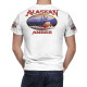 Alaskan Amber Beer White T-Shirt, Beer-2