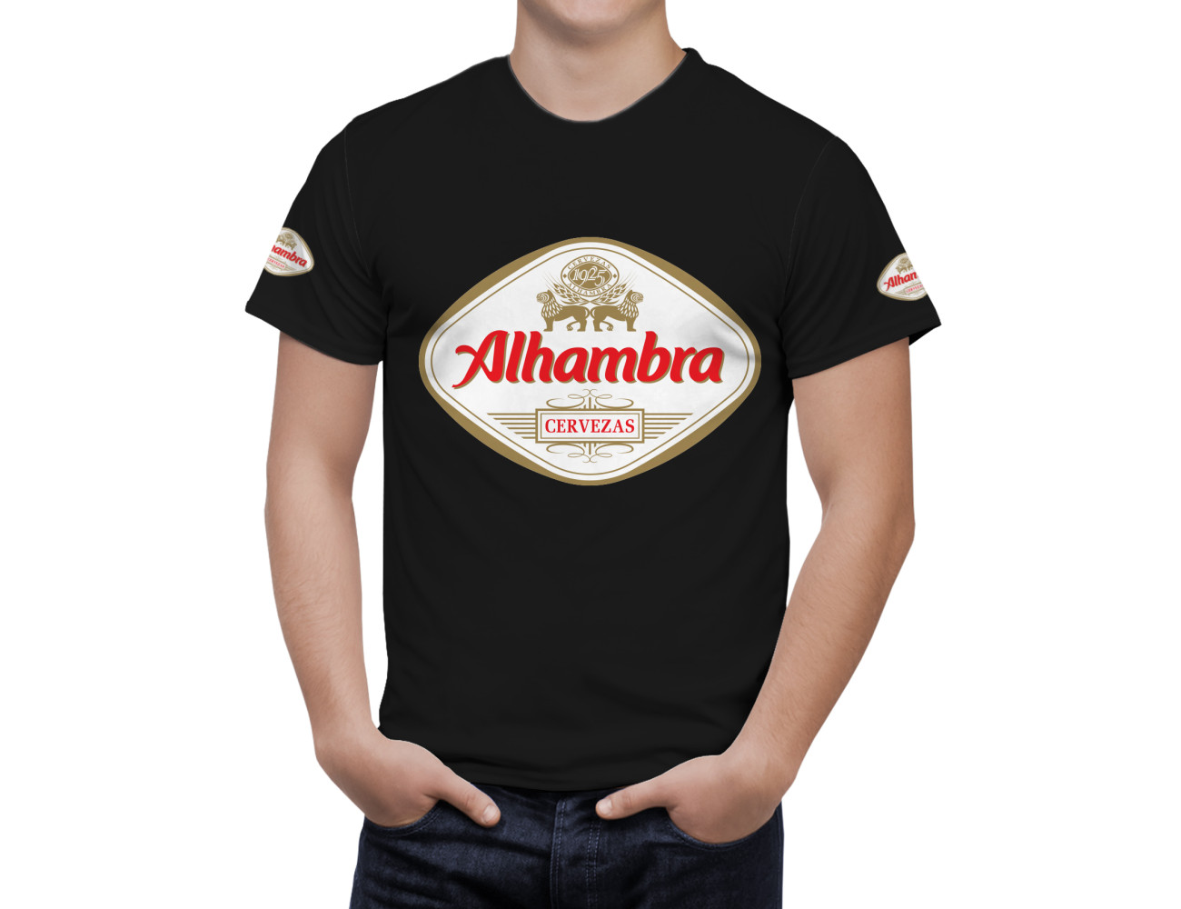 Alhambra Cervezas Beer T-Shirt, Beer-3