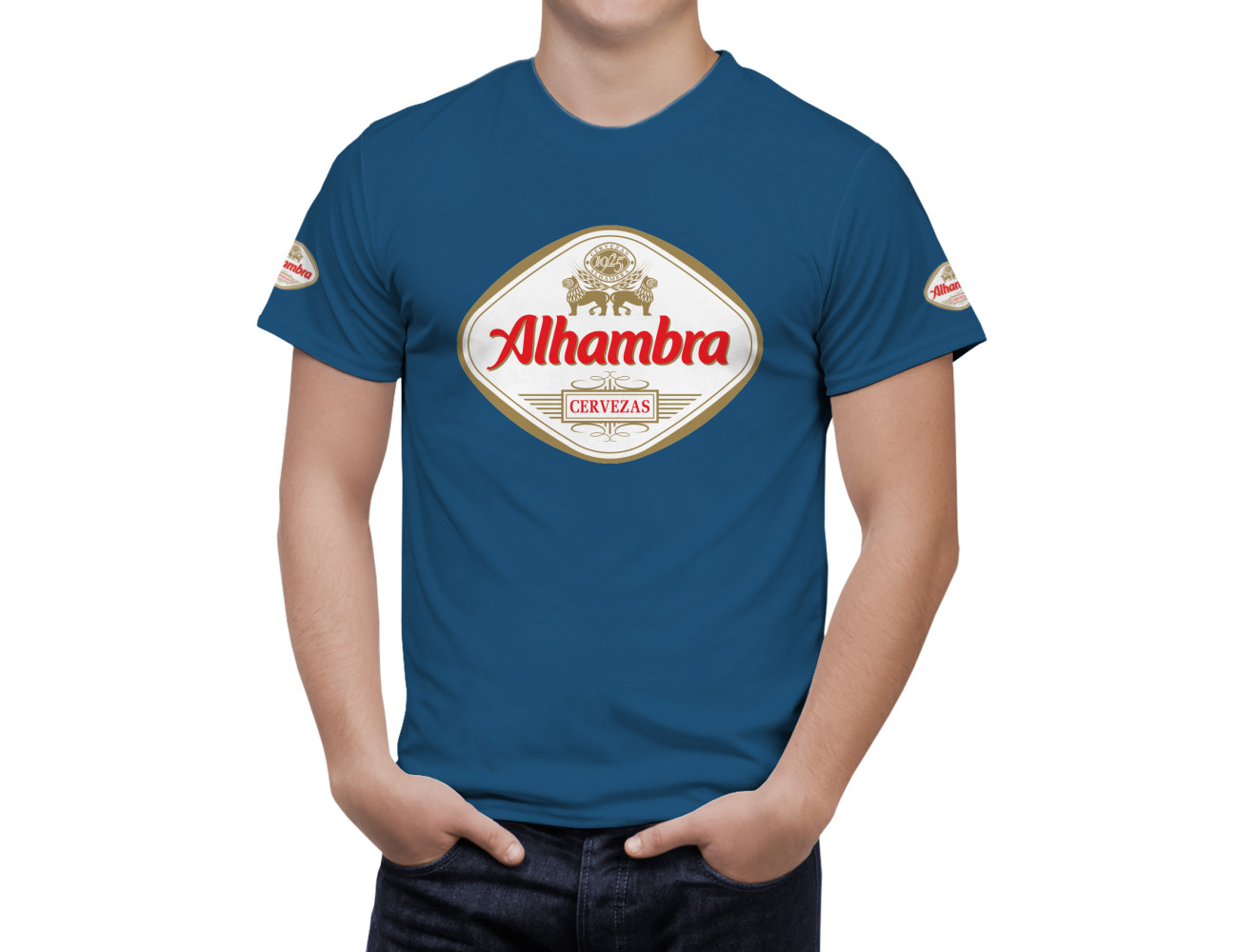 Alhambra Cervezas Beer T-Shirt, Beer-3