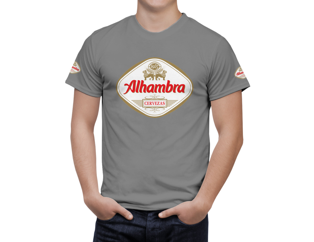 Alhambra Cervezas Beer T-Shirt, Beer-3