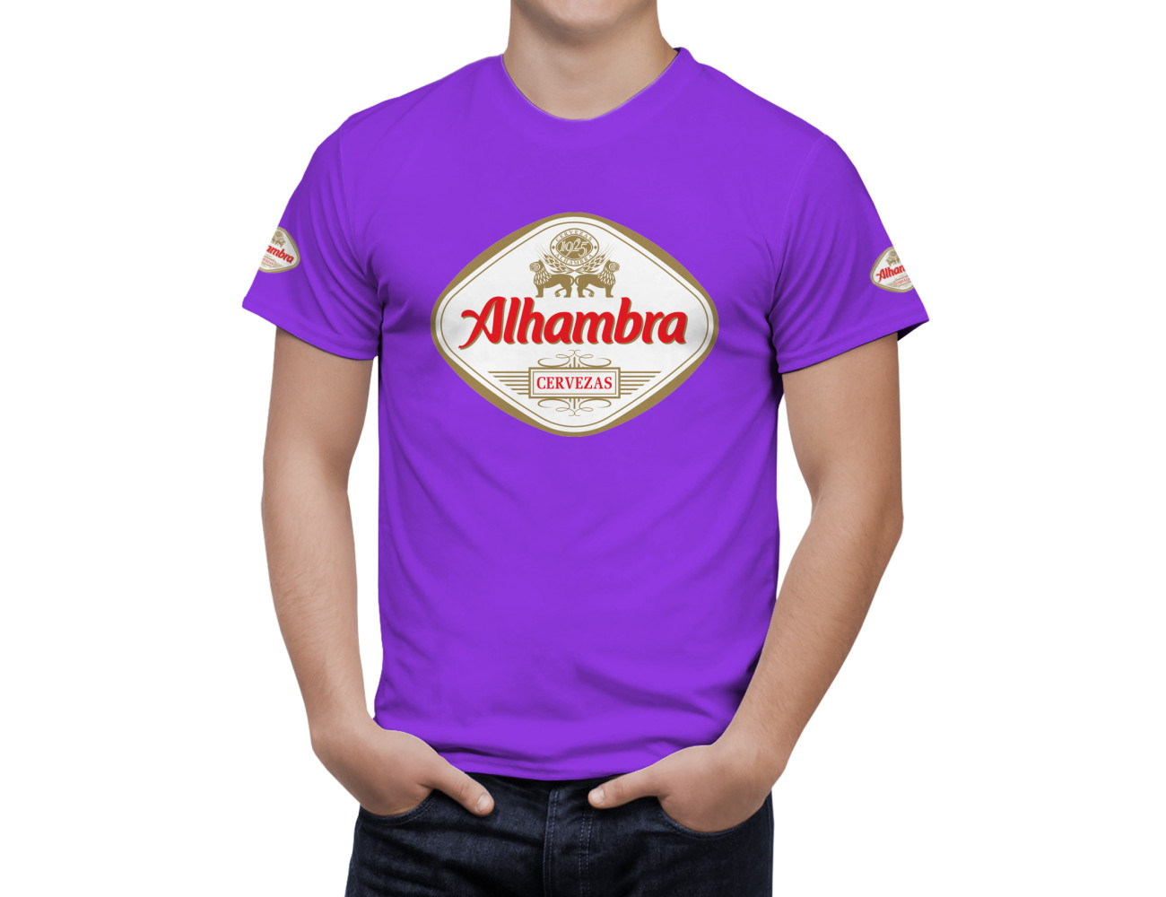 Alhambra Cervezas Beer T-Shirt, Beer-3