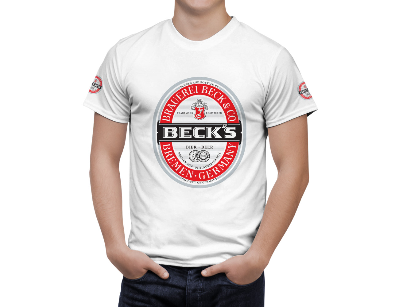 Becks Beer T-Shirt, Beer-8