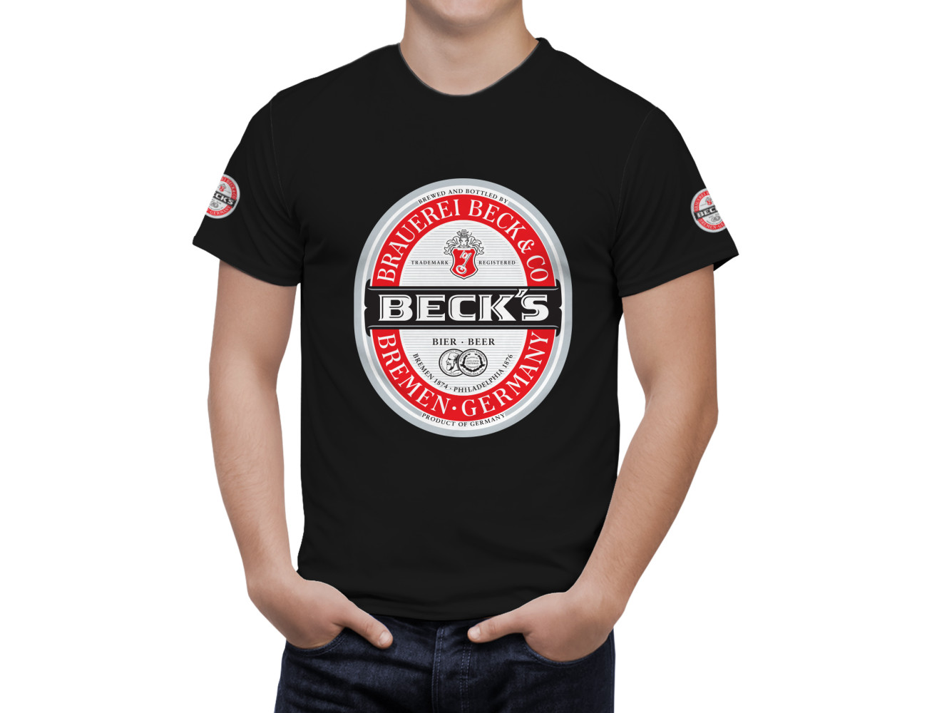 Becks Beer T-Shirt, Beer-8