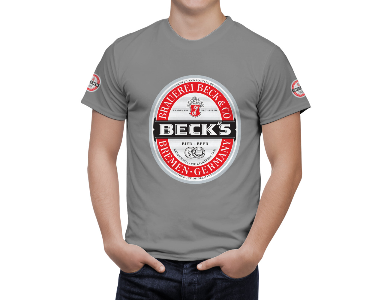 Becks Beer T-Shirt, Beer-8