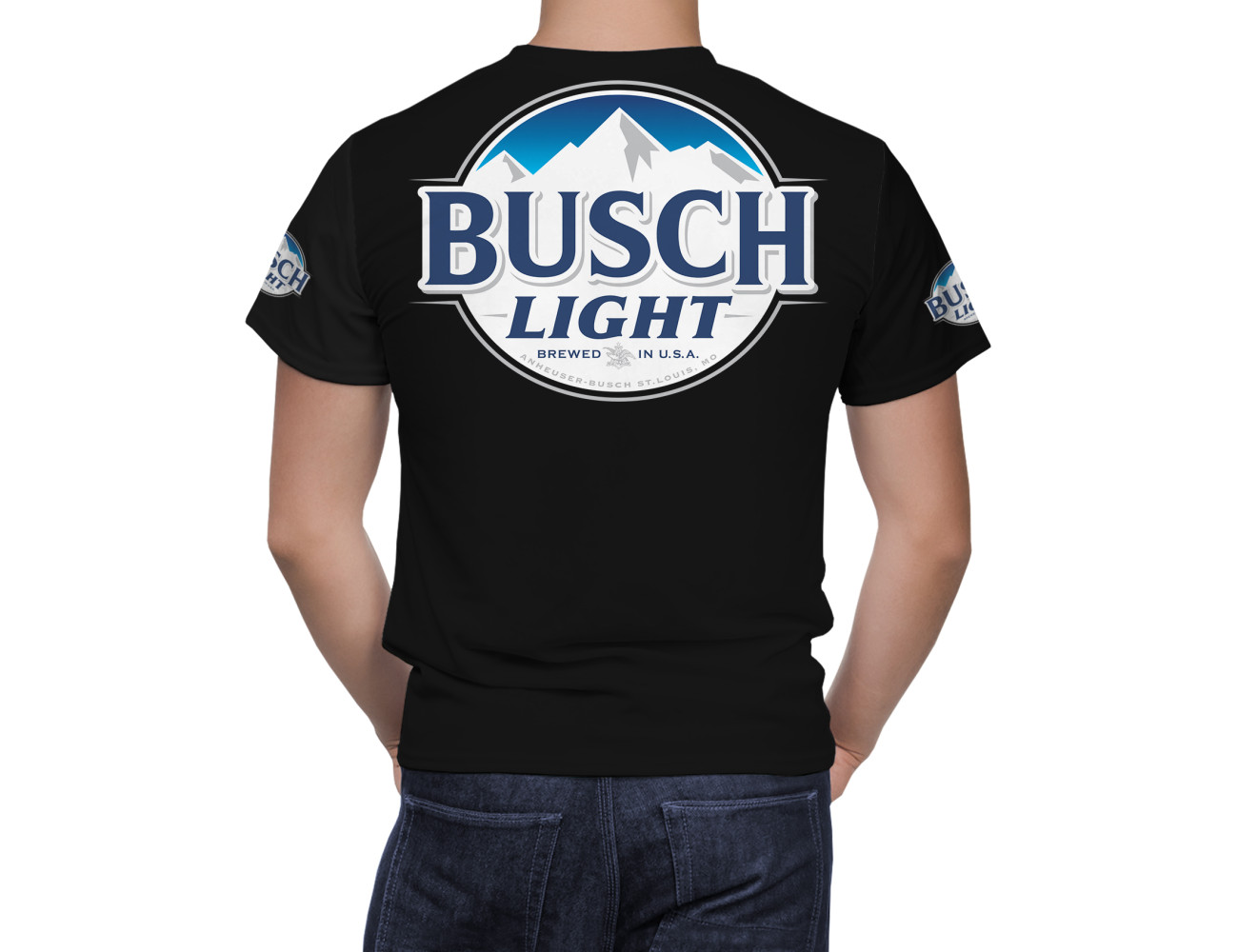 Busch Light Beer T-Shirt, BUSC-021