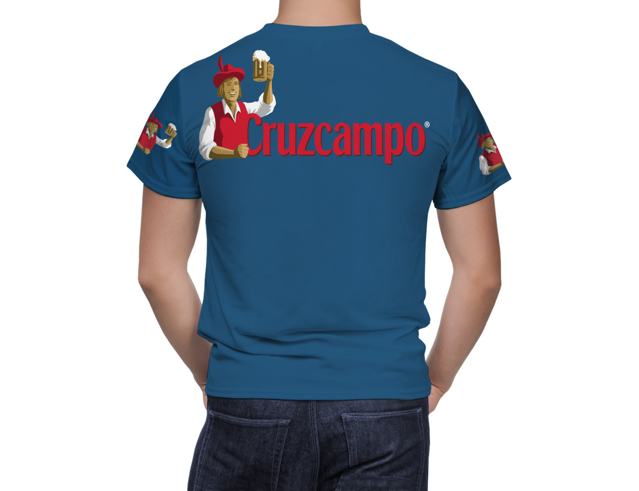 Cruzcampo Beer T-Shirt, CRUZ-41