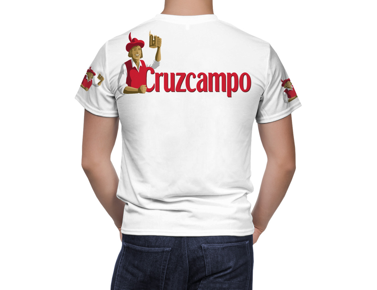 Cruzcampo Beer T-Shirt, CRUZ-41