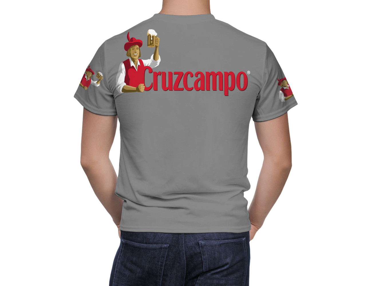 Cruzcampo Beer T-Shirt, CRUZ-41