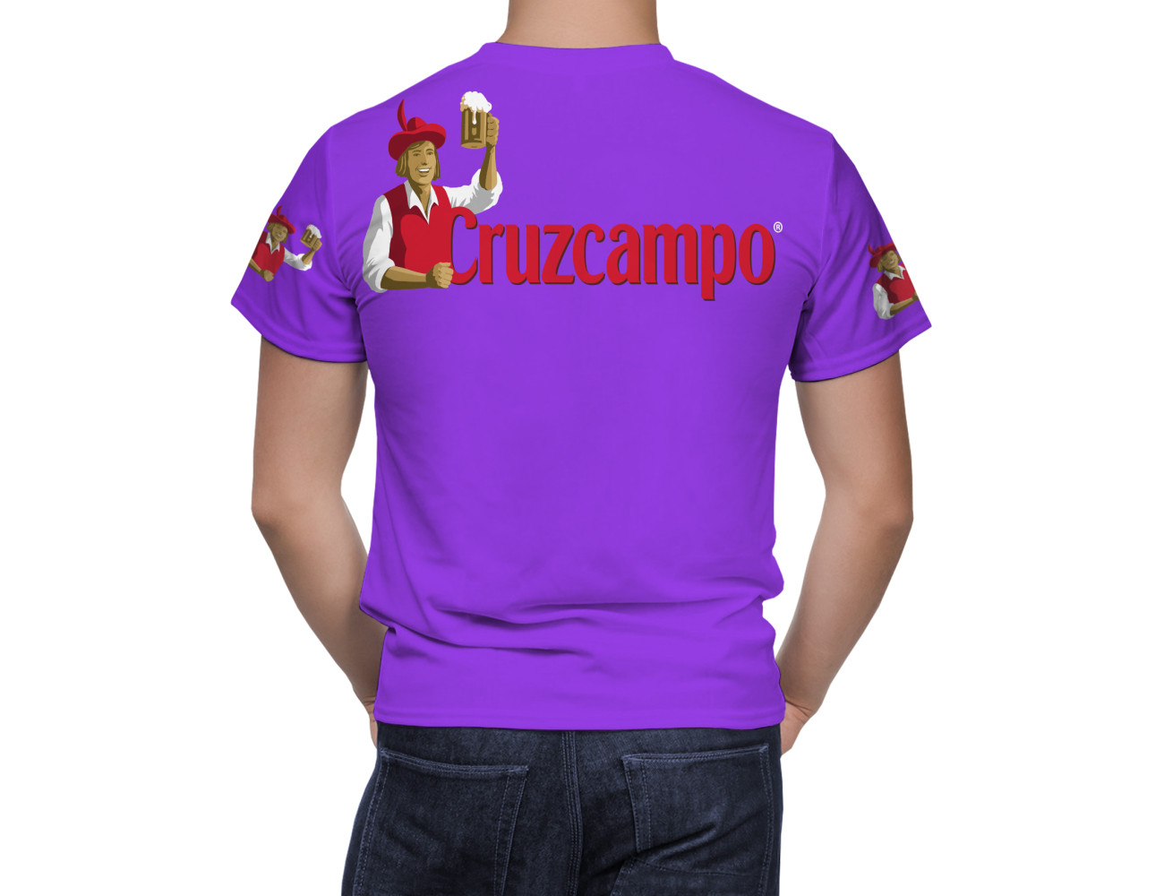 Cruzcampo Beer T-Shirt, CRUZ-41