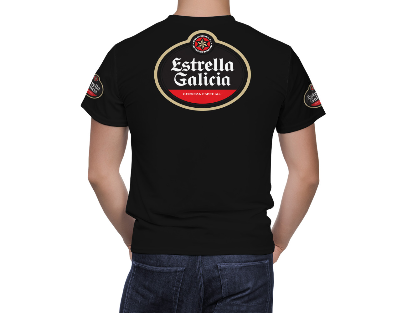 Estrella Galicia Beer T-Shirt, ESTEL-66