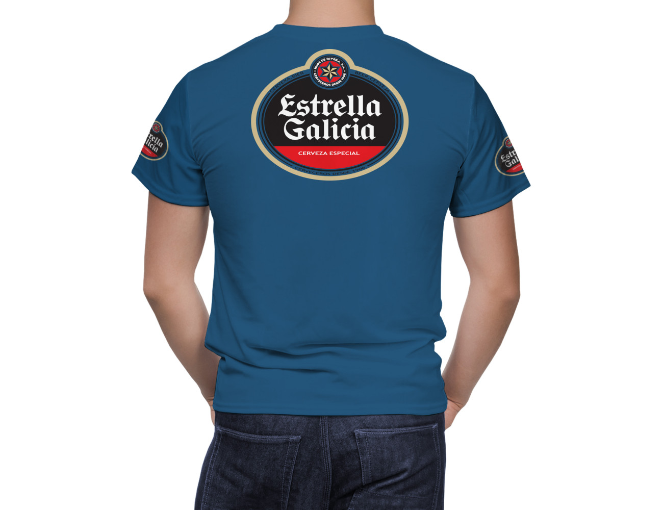 Estrella Galicia Beer T-Shirt, ESTEL-66