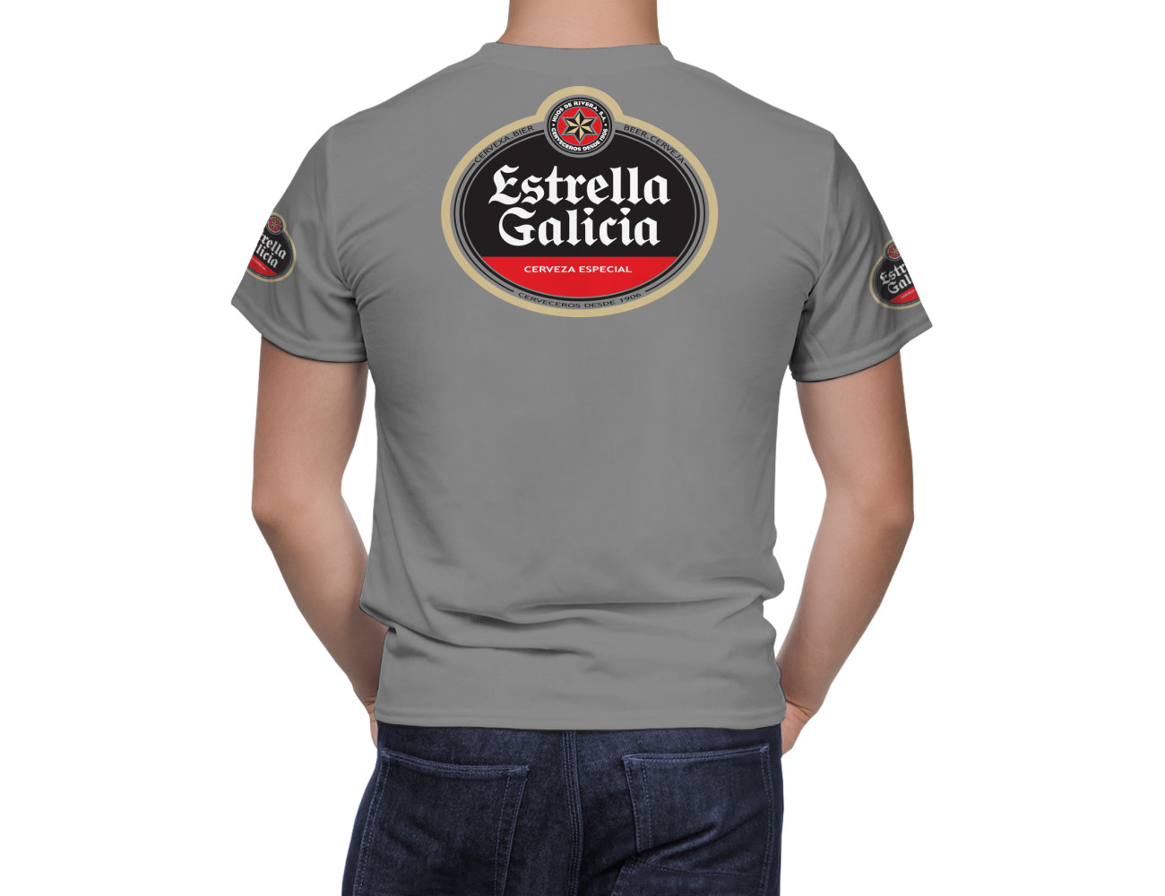 Estrella Galicia Beer T-Shirt, ESTEL-66