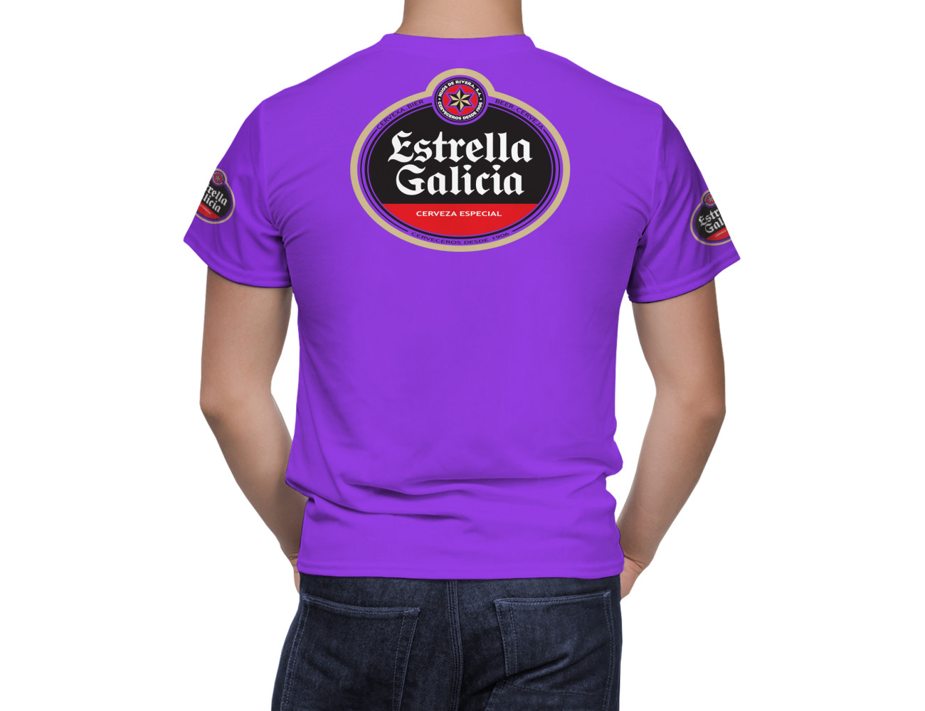 Estrella Galicia Beer T-Shirt, ESTEL-66