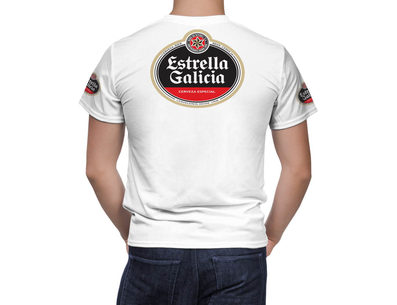 Estrella Galicia Beer T-Shirt, ESTEL-66