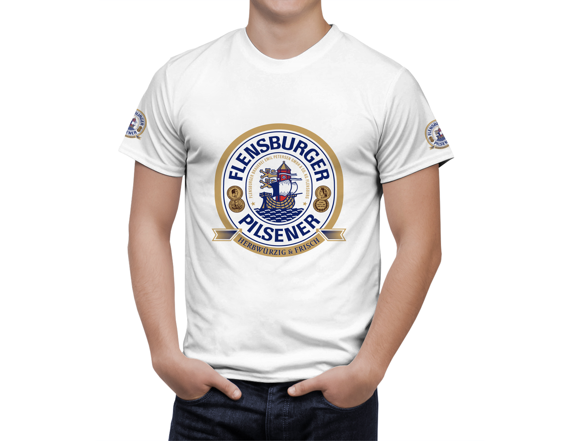 Lår Specialisere arrangere Flensburger Pilsener Beer T-shirt | Best T-Shirt | Teesntowels.com