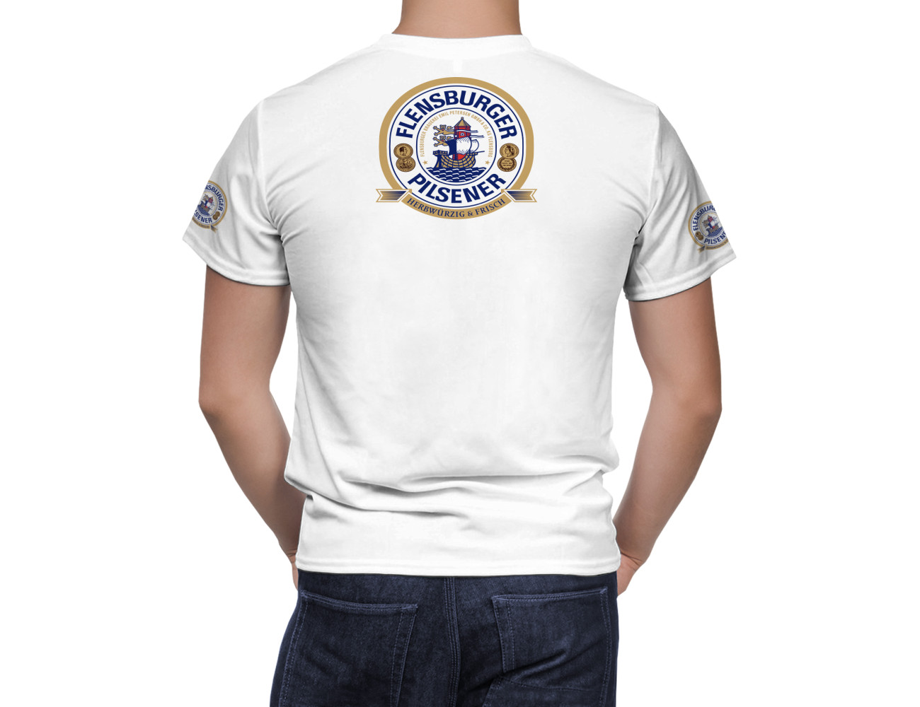 Flensburger Pilsener Beer T-Shirt, FLEn-95