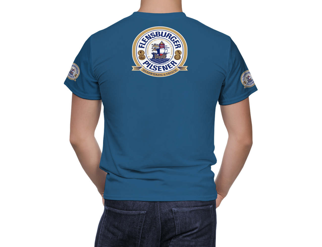 Flensburger Pilsener Beer T-Shirt, FLEn-95