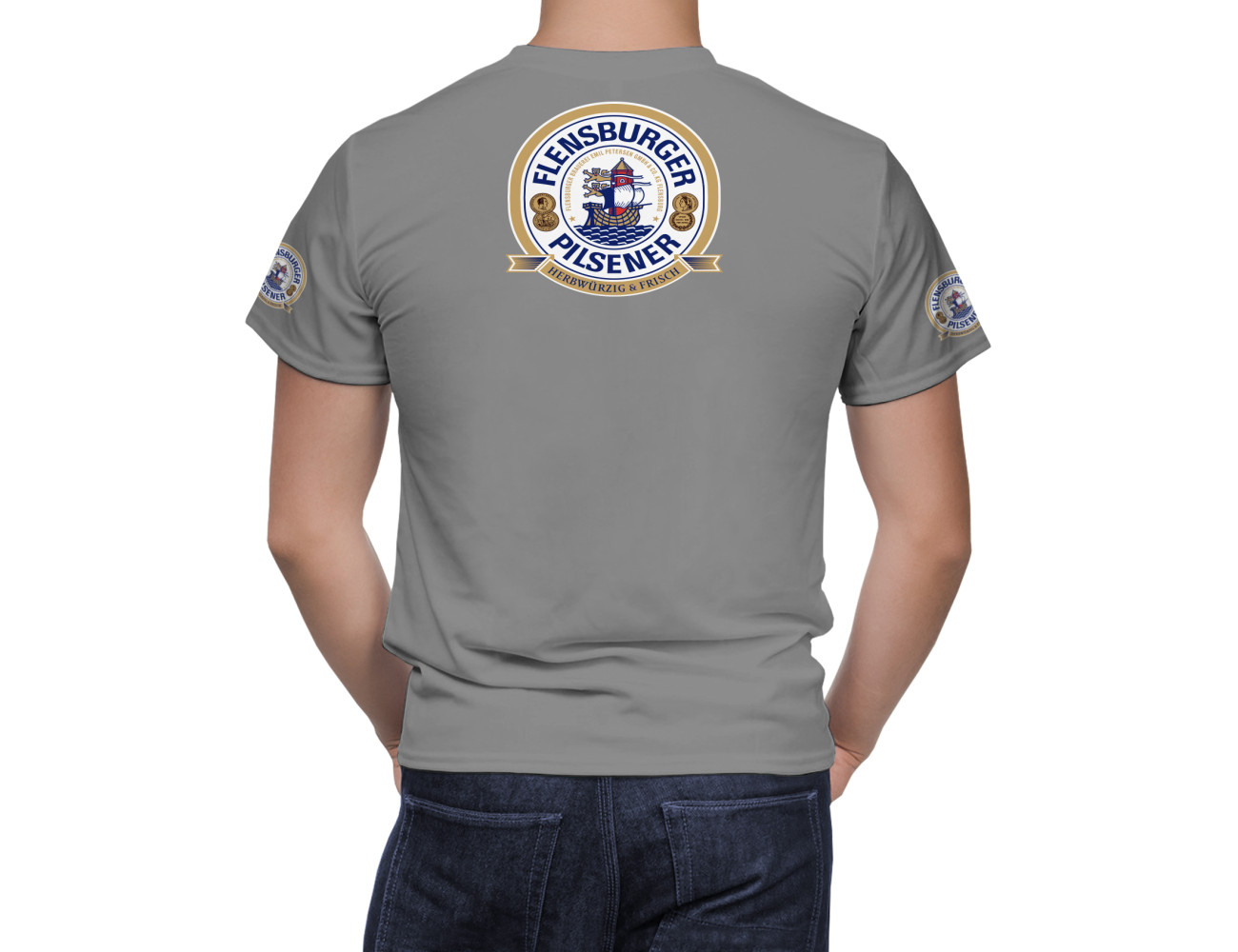 Flensburger Pilsener Beer T-Shirt, FLEn-95