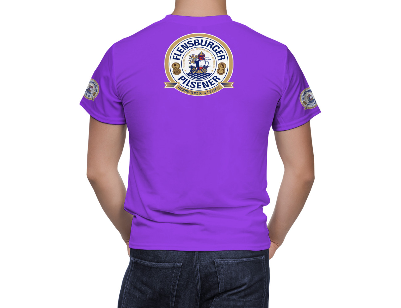 Flensburger Pilsener Beer T-Shirt, FLEn-95