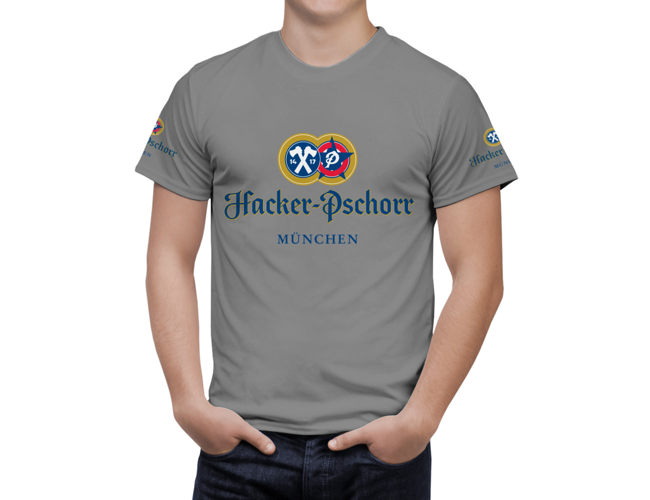 Hacker Pschorr Beer T-Shirt, HACK-85