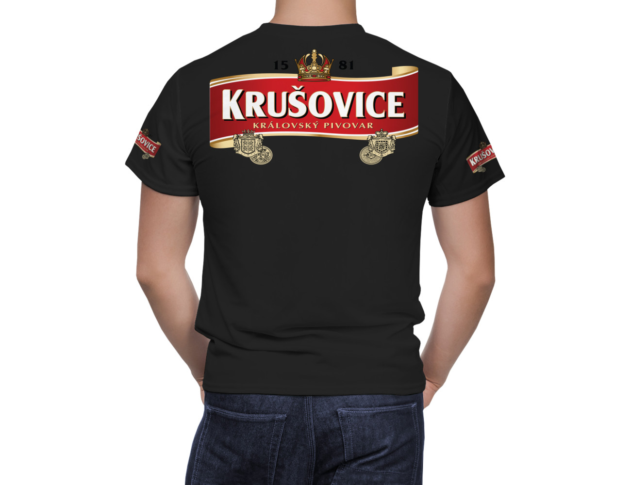 Krusovice Beer T-Shirt, KRUS-345