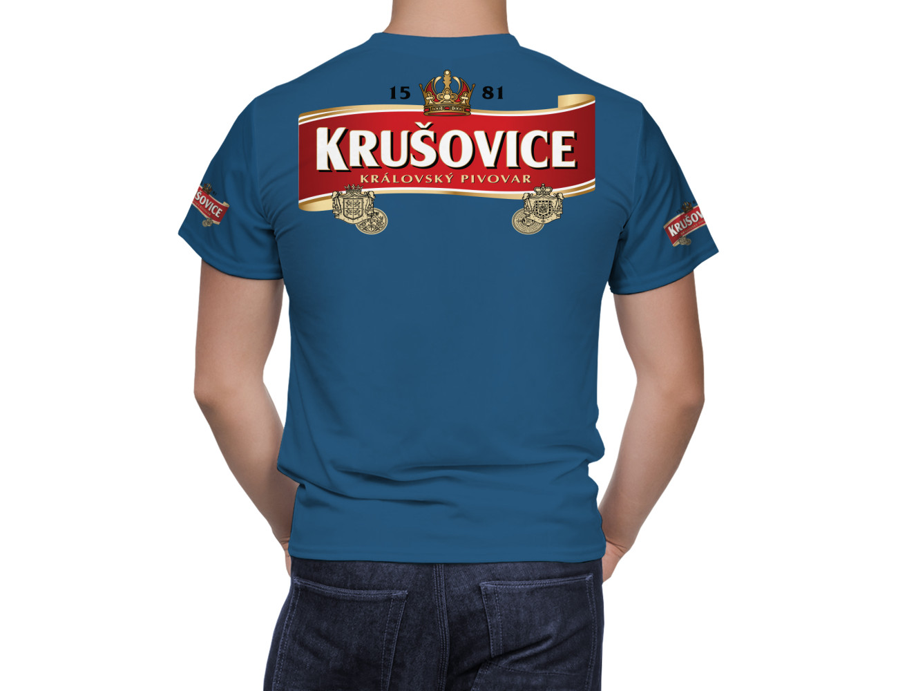 Krusovice Beer T-Shirt, KRUS-345