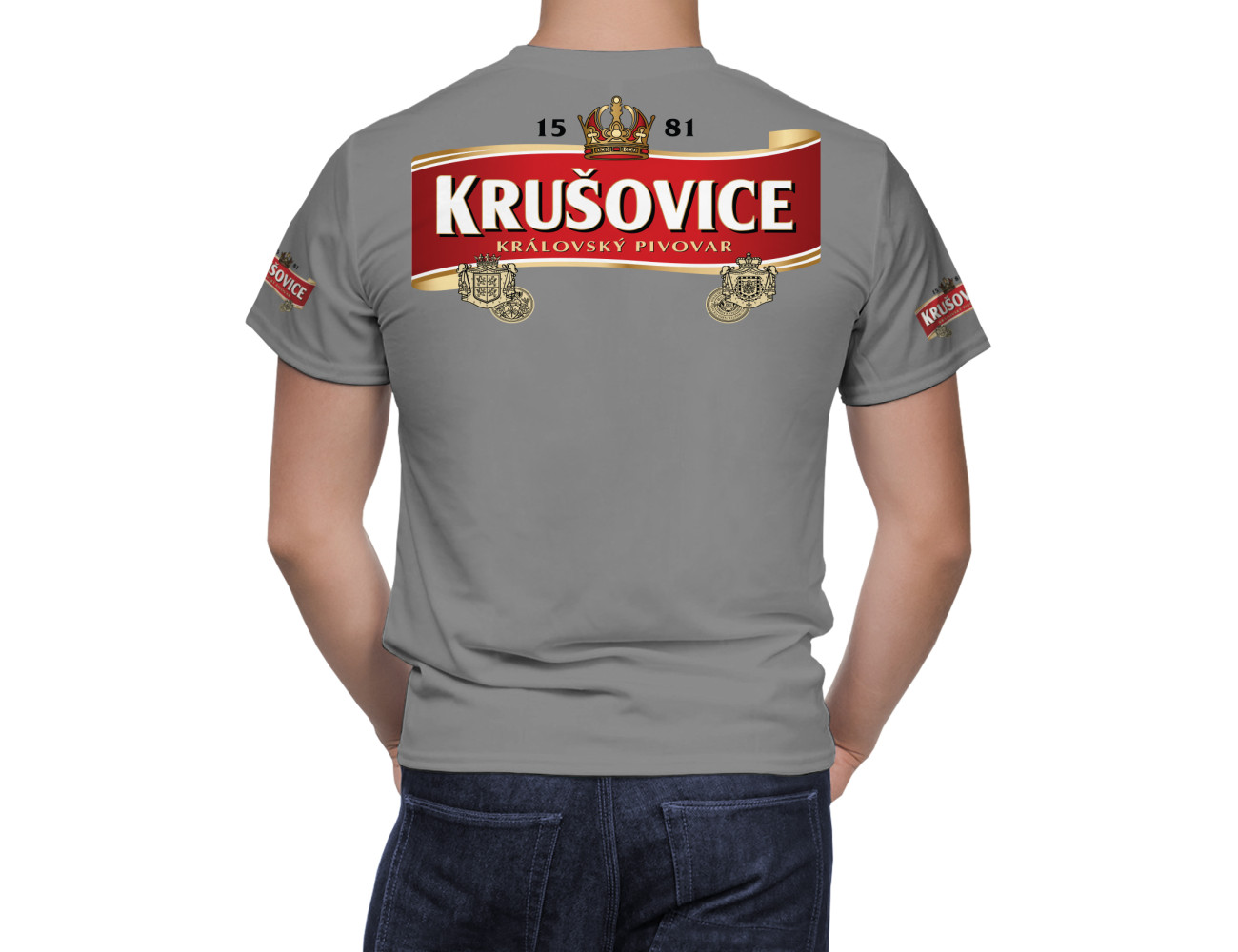 Krusovice Beer T-Shirt, KRUS-345