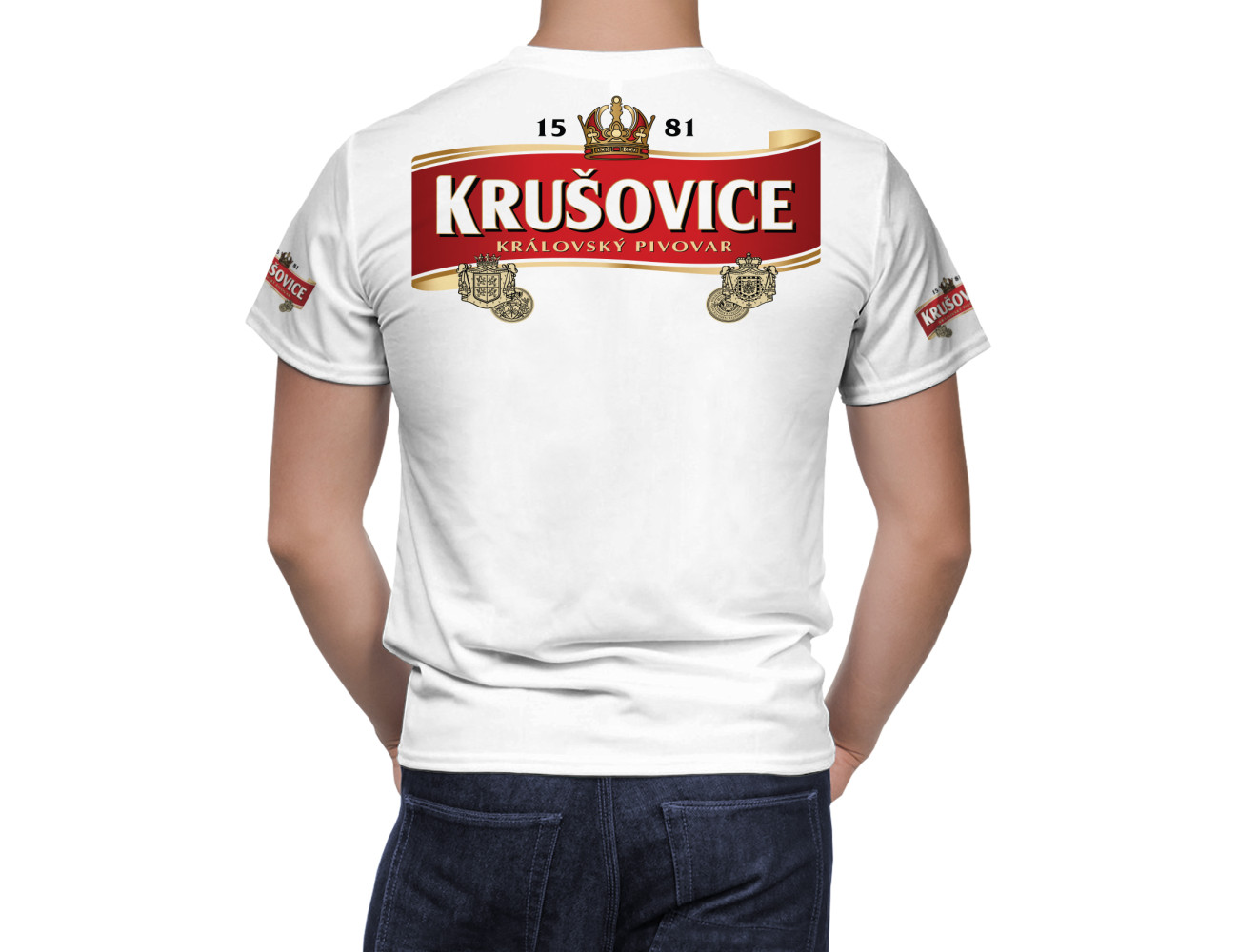 Krusovice Beer T-Shirt, KRUS-345