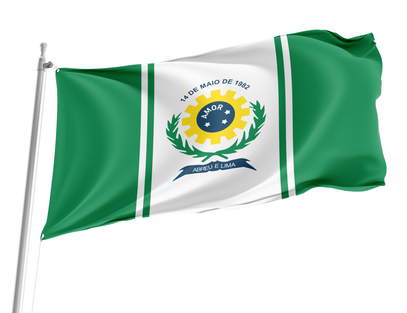 Abreu e Lima Outdoor Quality Flag, BRA