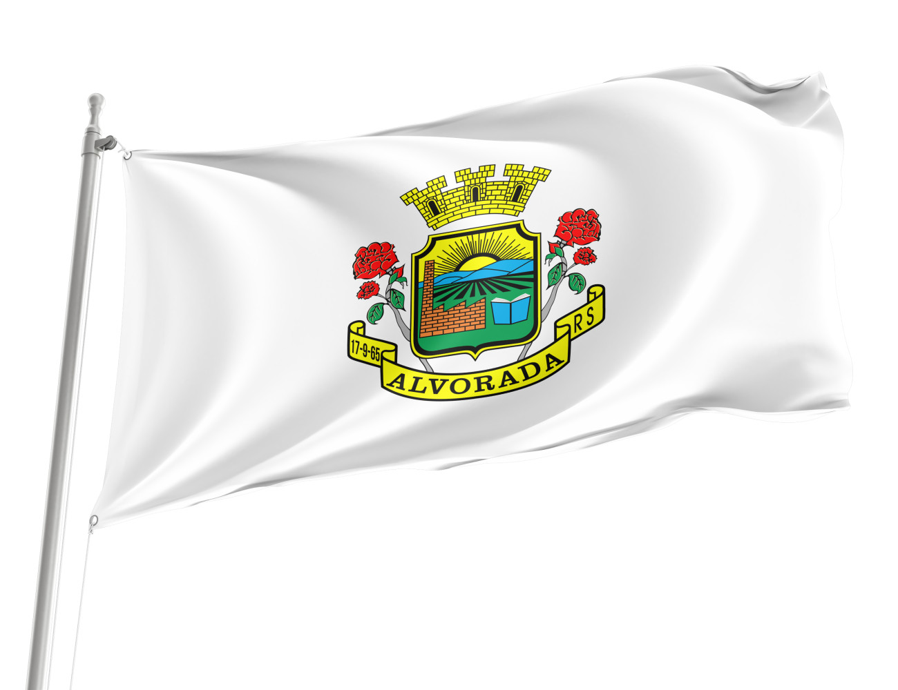 Alvorada, Rio Grande do Sul Outdoor Quality Flag