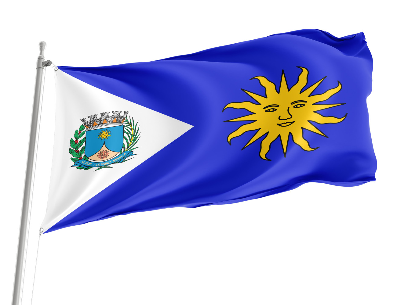 Araraquara, São Paulo Outdoor Quality Flag