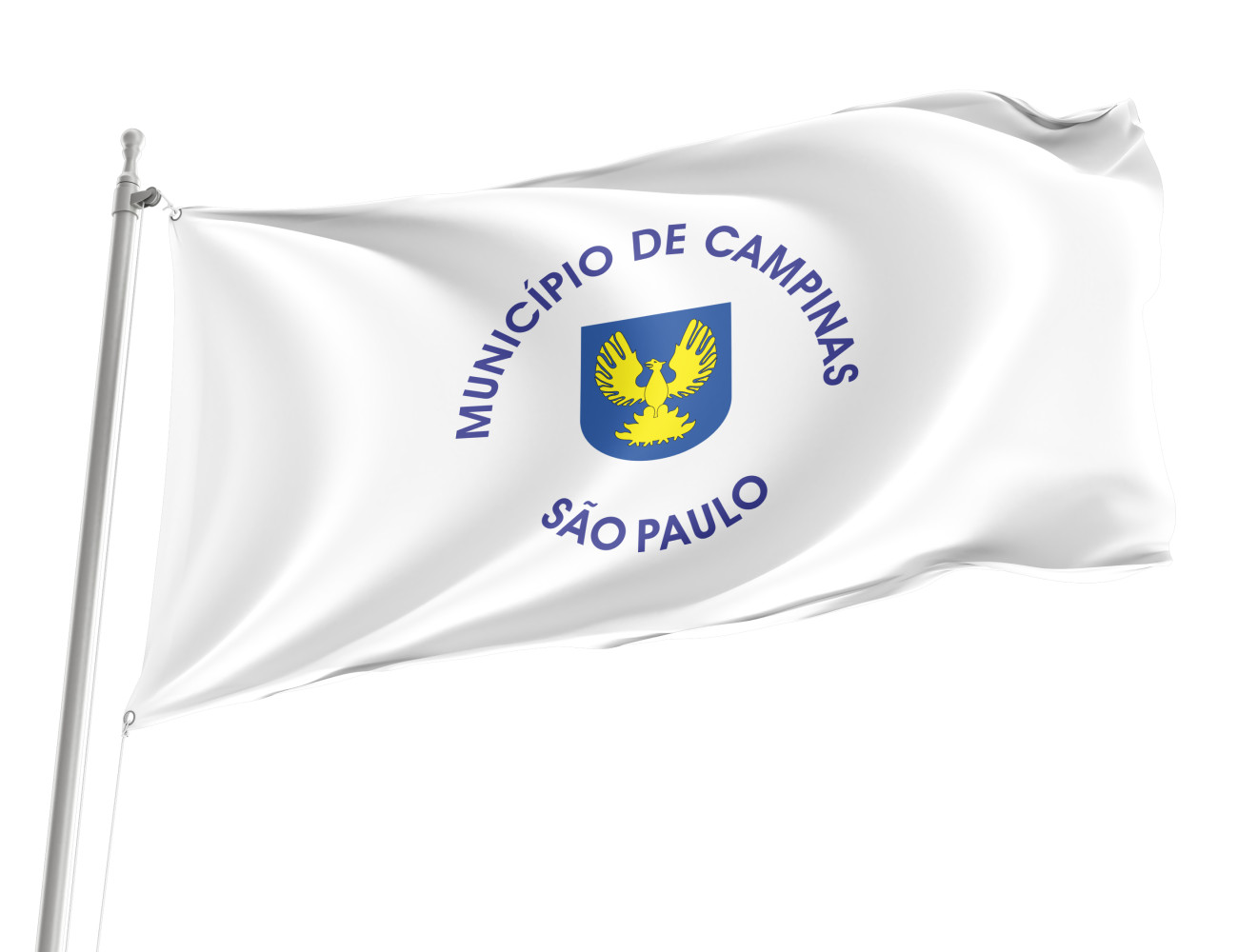 Campinas City, São Paulo Outdoor Quality Flag