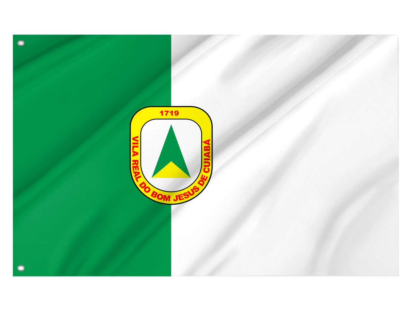Mato Grosso's city Cuiabá Outdoor Quality Flag
