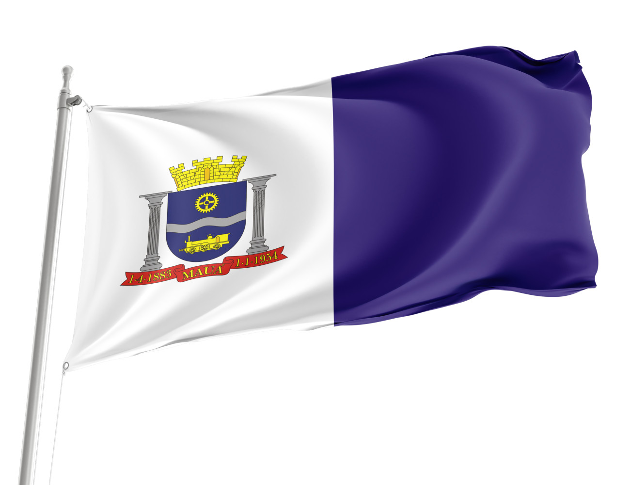 Maua, State São Paulo Outdoor Quality Flag