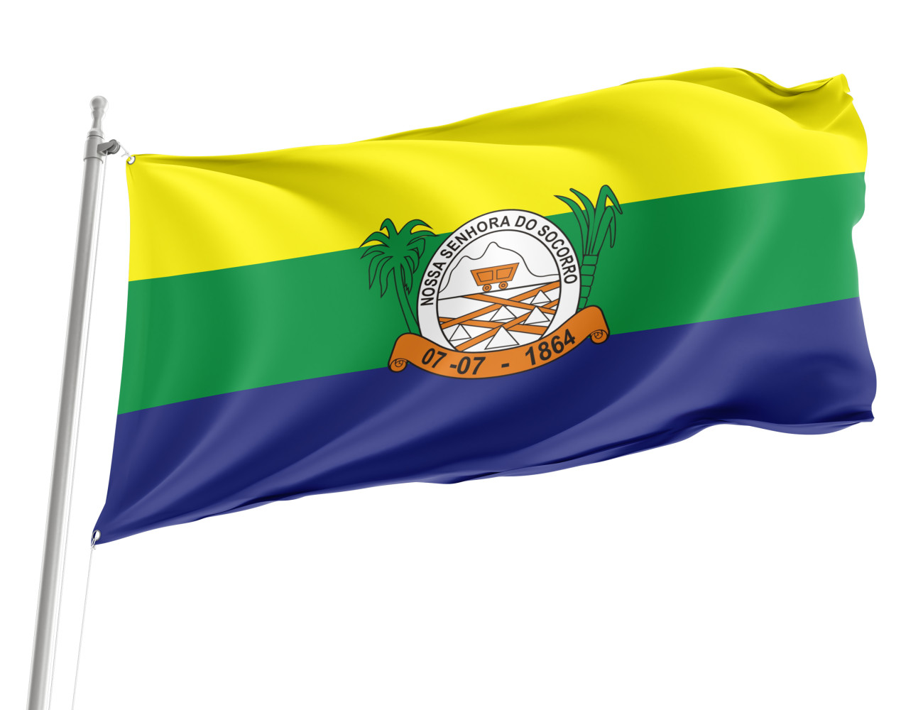 Nossa Senhora do Socorro Outdoor Quality Flag