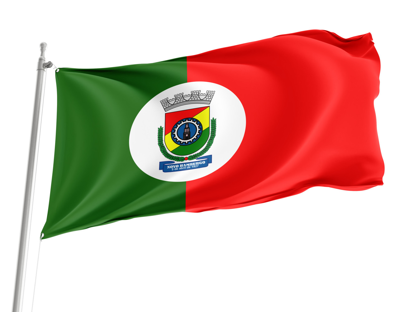 Novo Hamburgo, Rio Grande do Sul Outdoor Quality Flag Novo Hamburgo, Rio Grande do Sul Outdoor Quality Flag