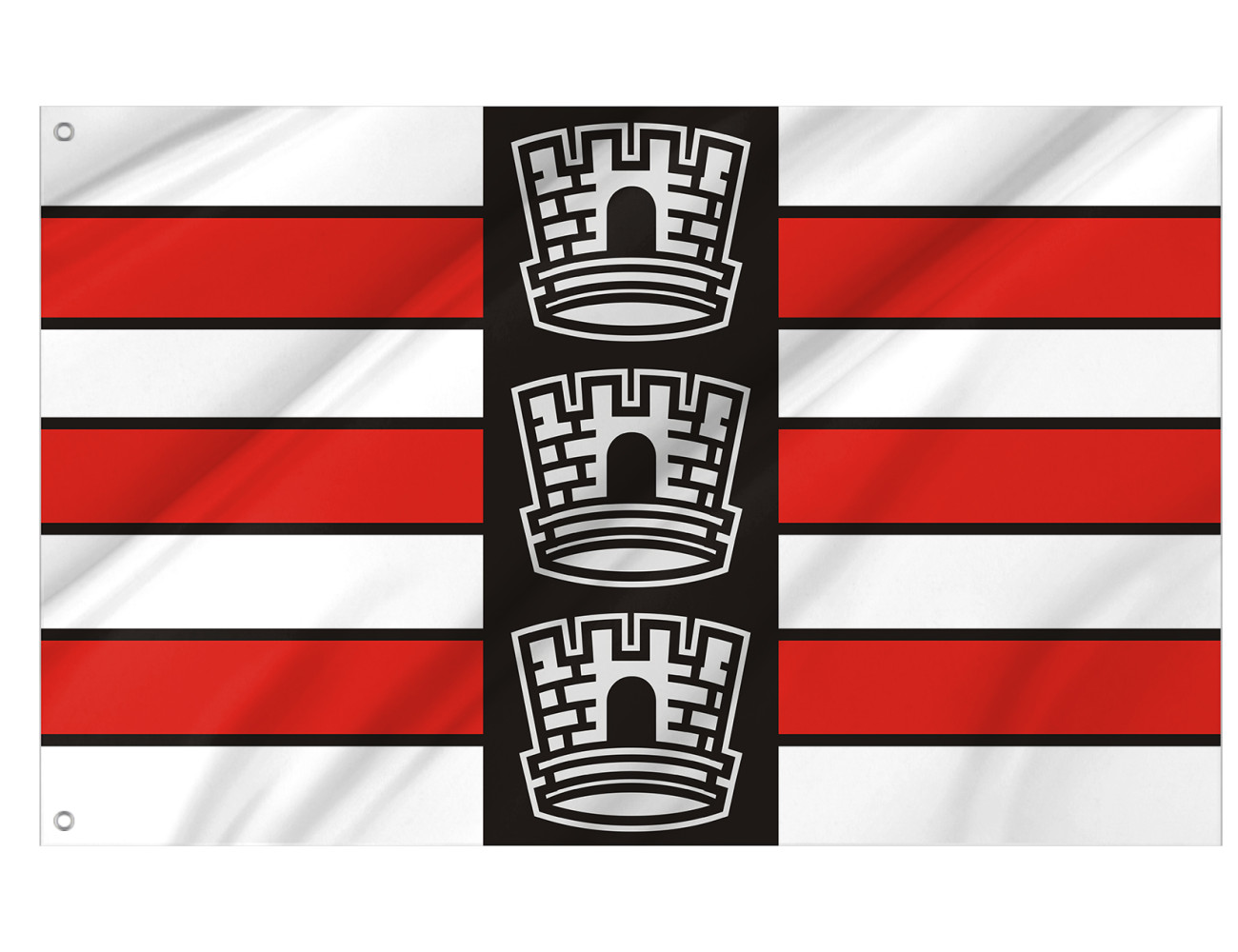 Paraíba's João Pessoa City Outdoor Quality Flag