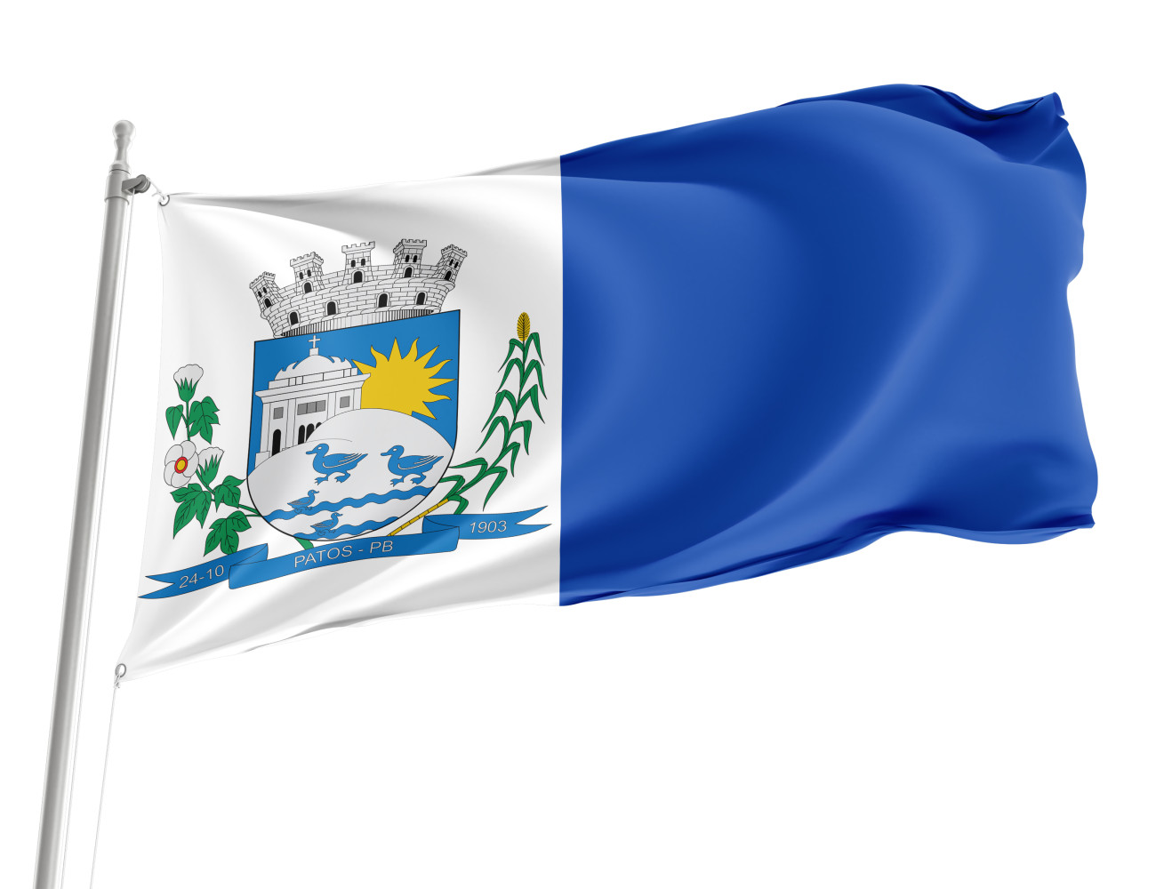 Patos, Paraíba Outdoor Quality Flag