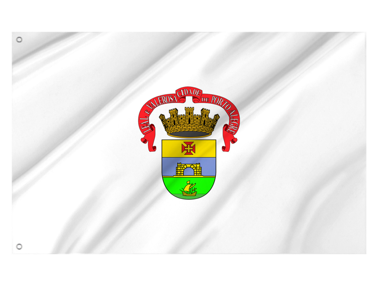 Porto Alegre, Rio Grande do Sul Outdoor Quality Flag