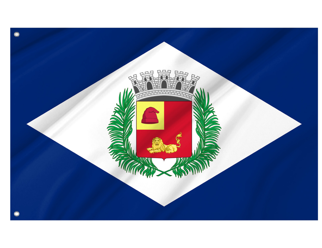 Rio Claro, Sao Paulo Outdoor Quality Flag