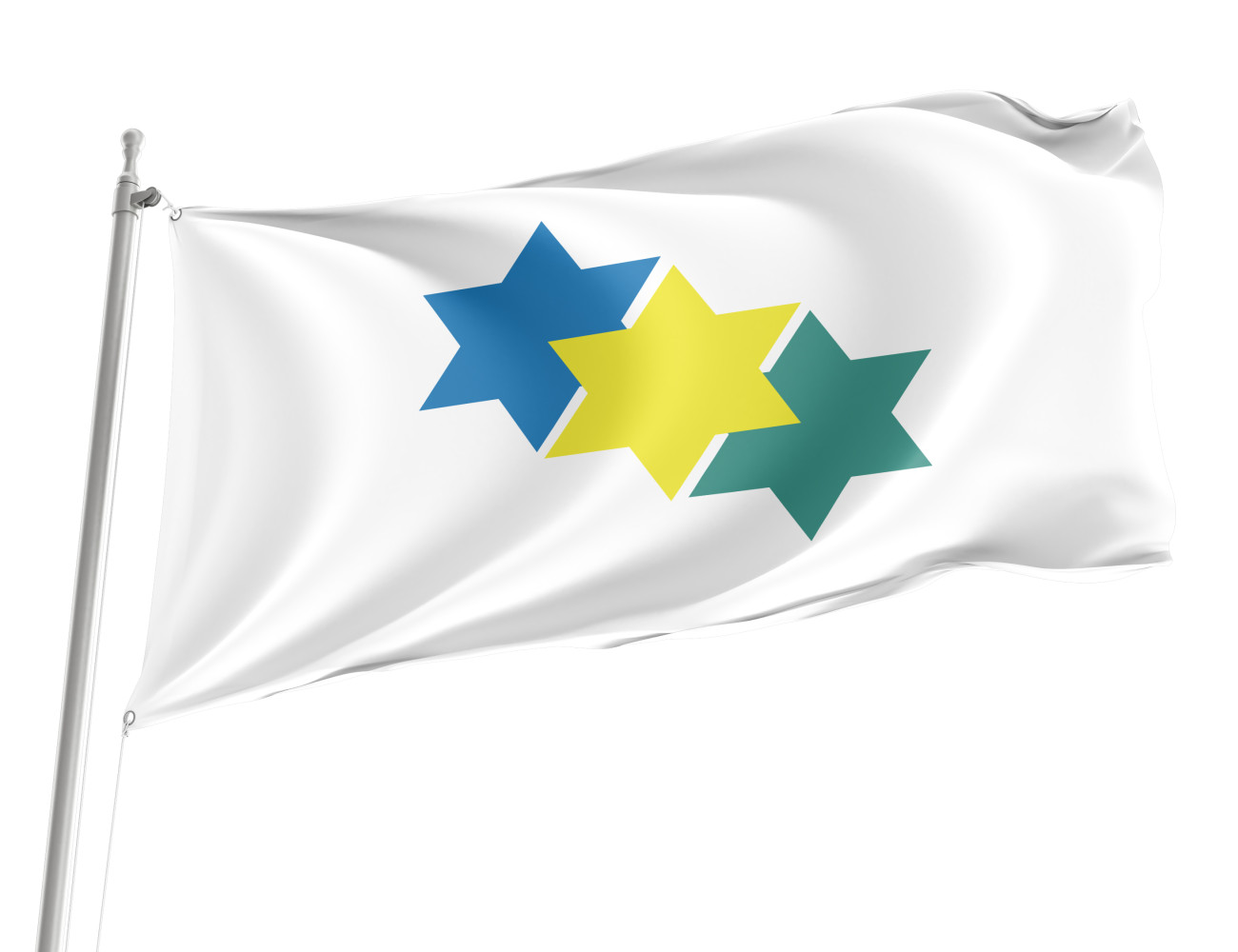 Rondônia's city Ji Paraná Outdoor Quality Flag