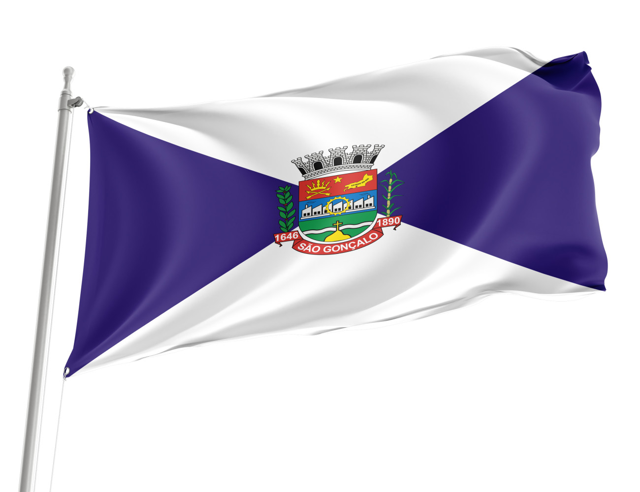 Sao Goncalo Outdoor Quality Flag Sao Goncalo Outdoor Quality Flag