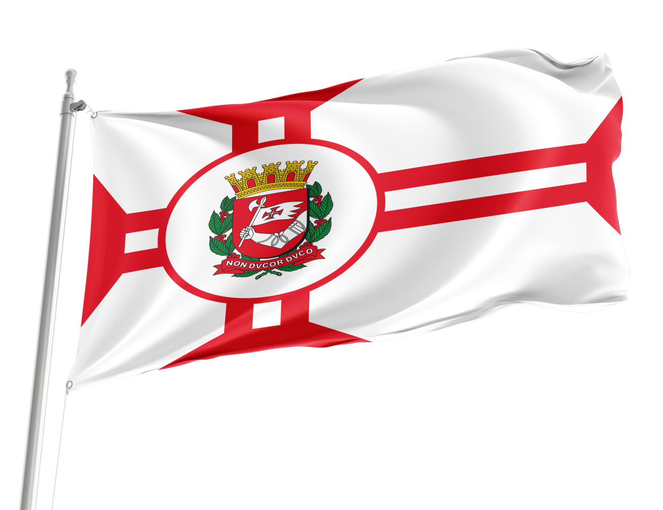 Sao Paulo city Outdoor Quality Flag