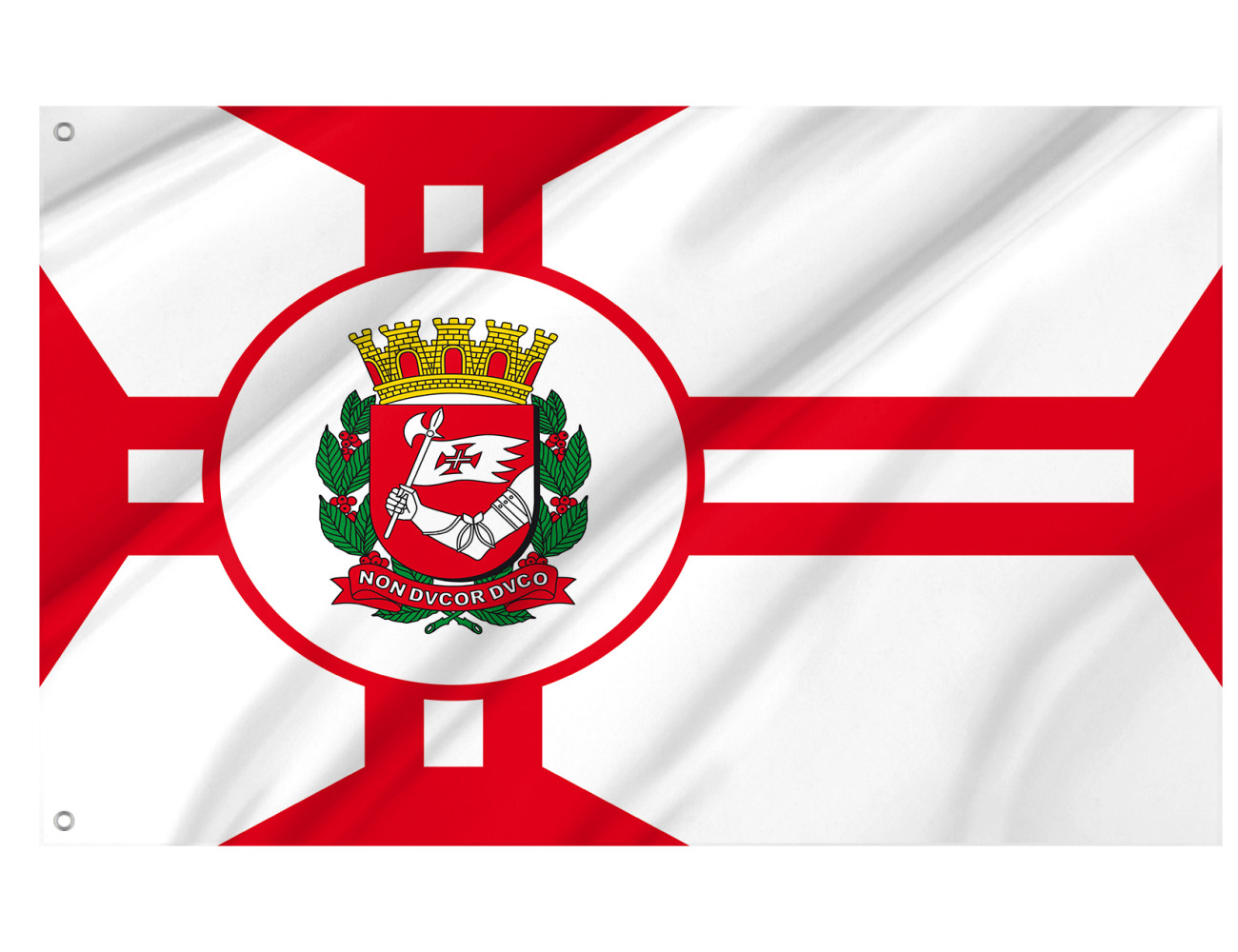 Sao Paulo city Outdoor Quality Flag