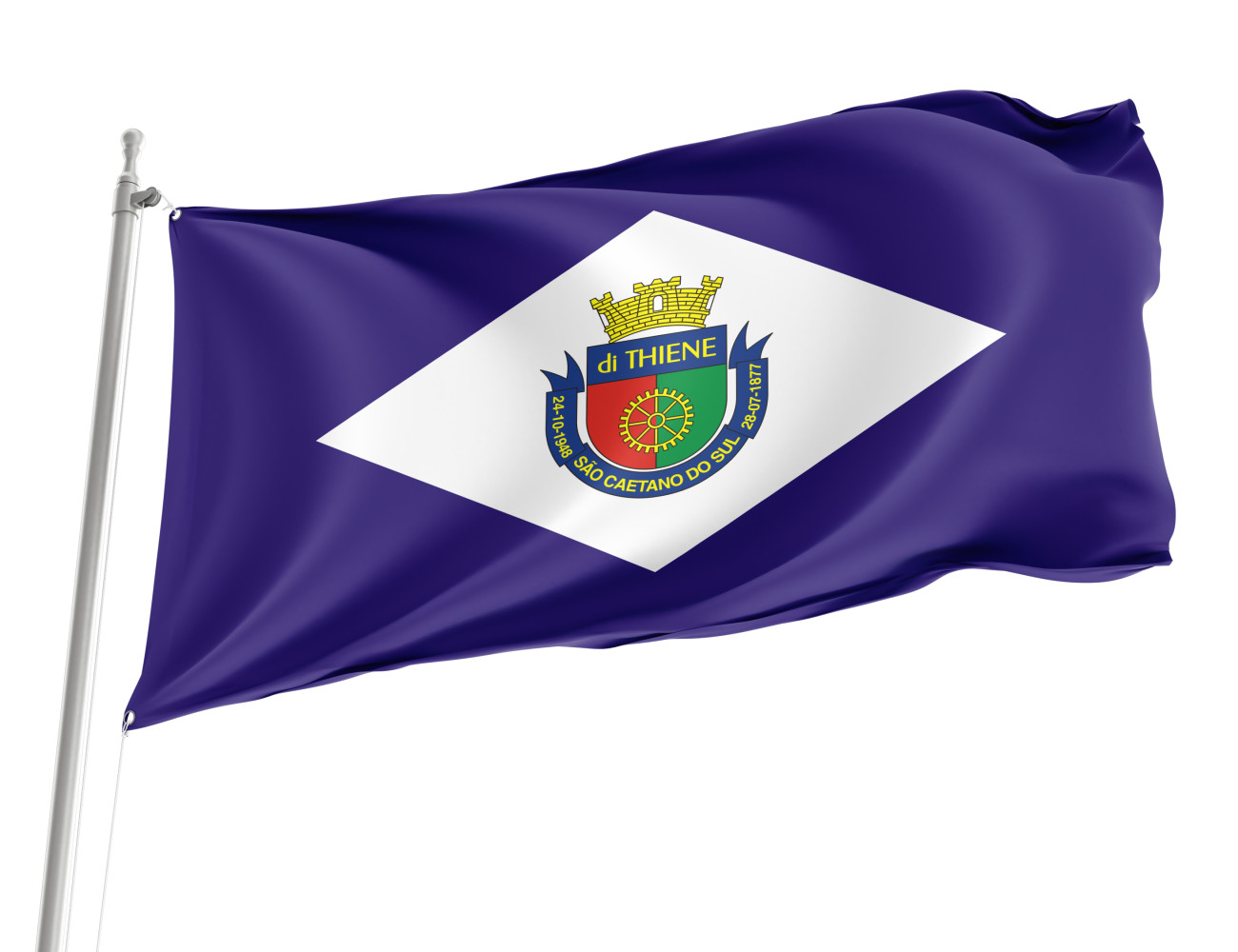 São Caetano do Sul Outdoor Quality Flag